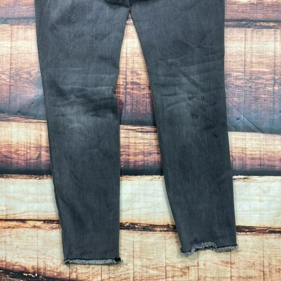 RELISTED Pacsun Black Skinny Jeans Skinniest Destruct Denim - Picture 10 of 11